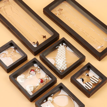 悬浮包装盒透明悬浮盒珠宝项链吊坠耳环戒指手链架展示道具首饰架