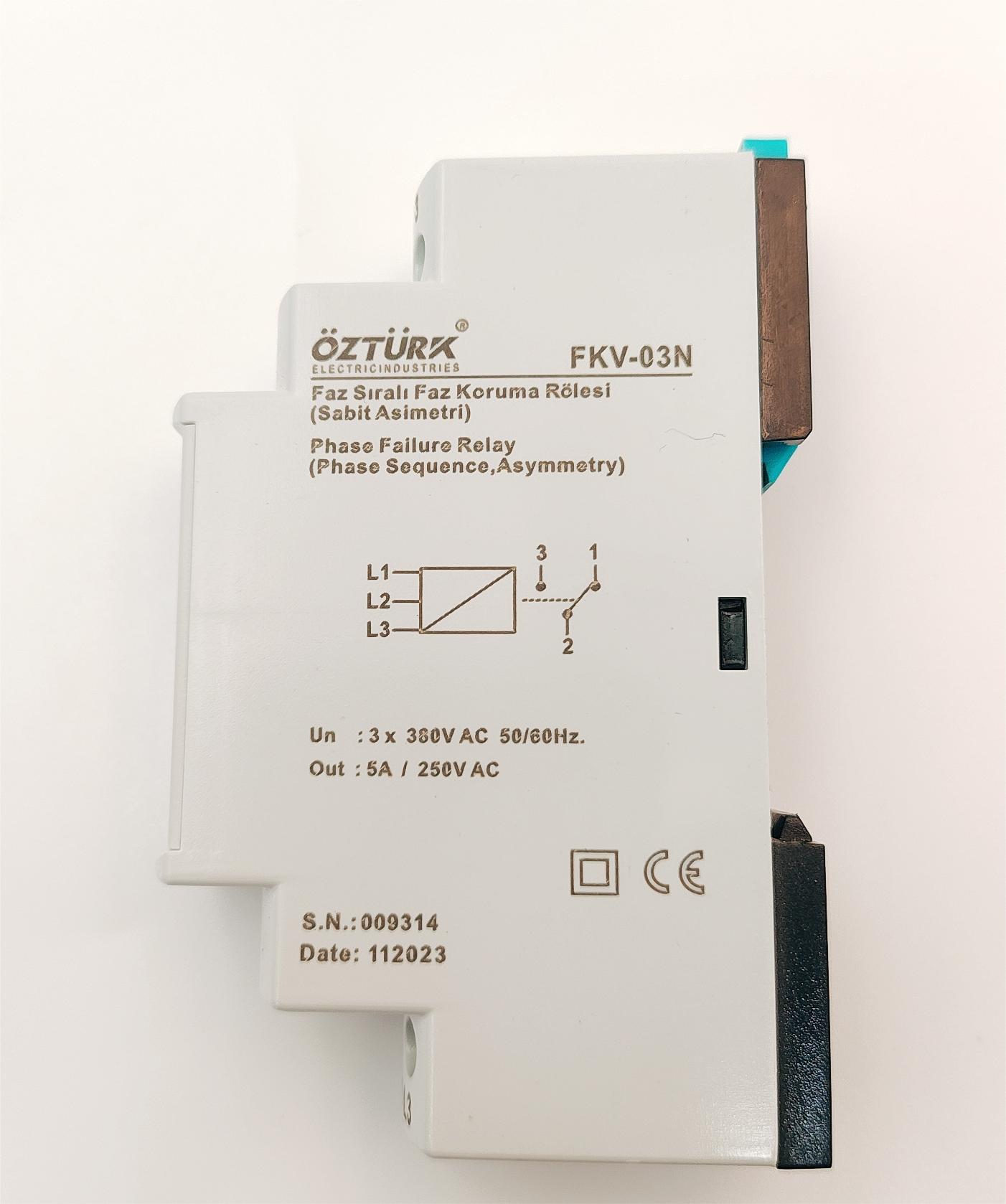OZTURK phase sequence disconnection electrical apparatus FKV-03N details Picture