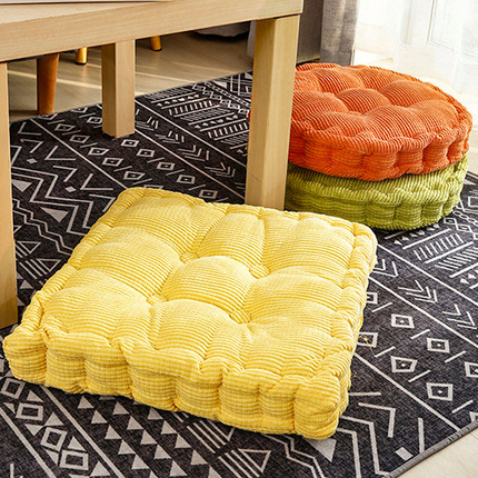 Thick cushion cushion home office bedroom floor chair cushion can be four seasons universal chair cushion buttocks lazy seat cushion full figure