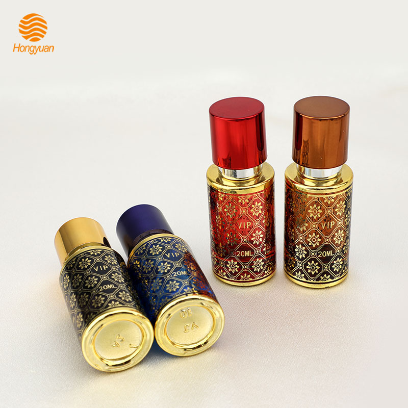 Factory wholesale glass perfume bottles, irregular round perfume bottles, 20ML portioning bottles, glass spray perfume bottles Specification image
