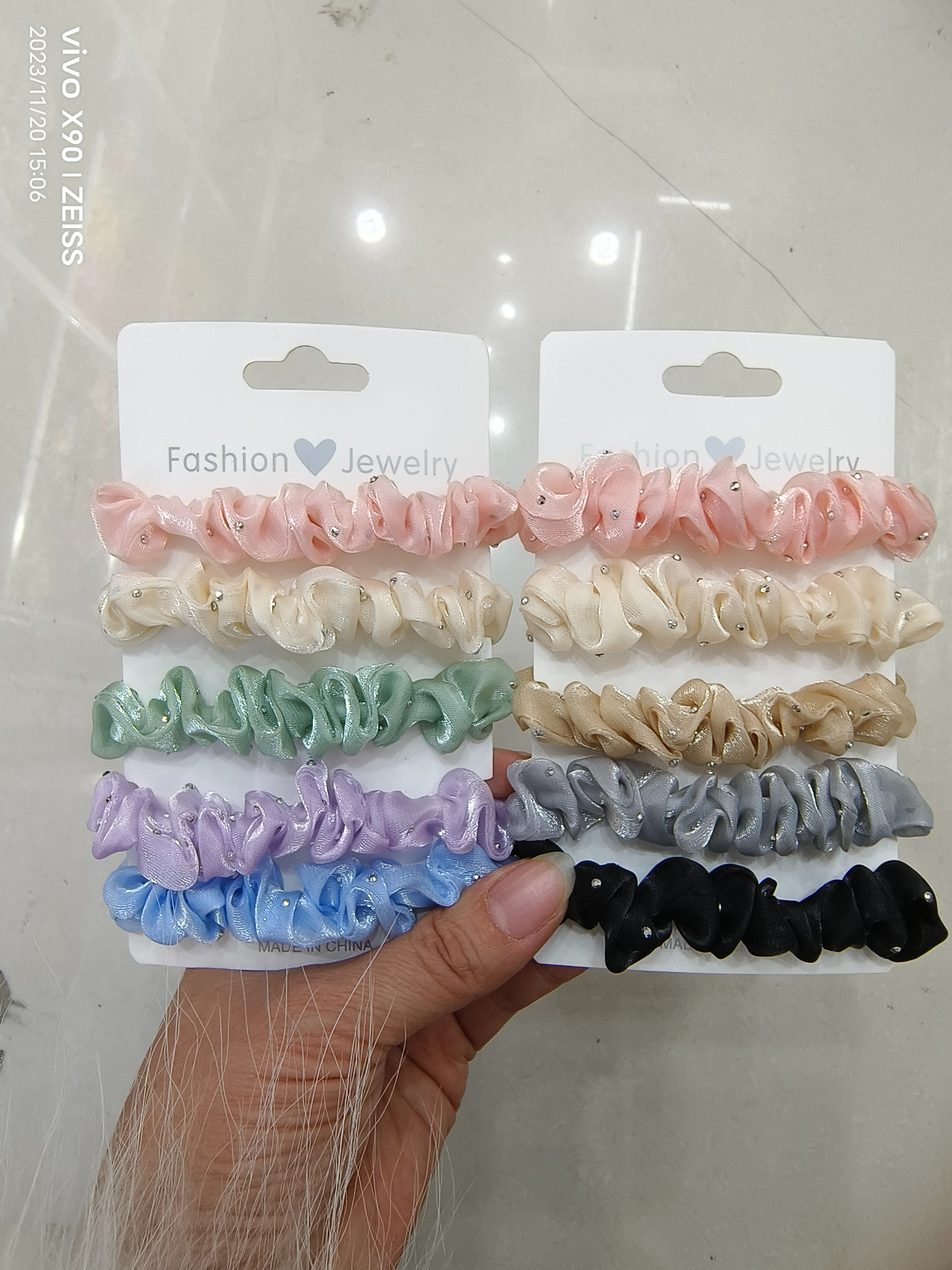 时尚潮流女士皮筋百搭头饰发饰君杰饰品57