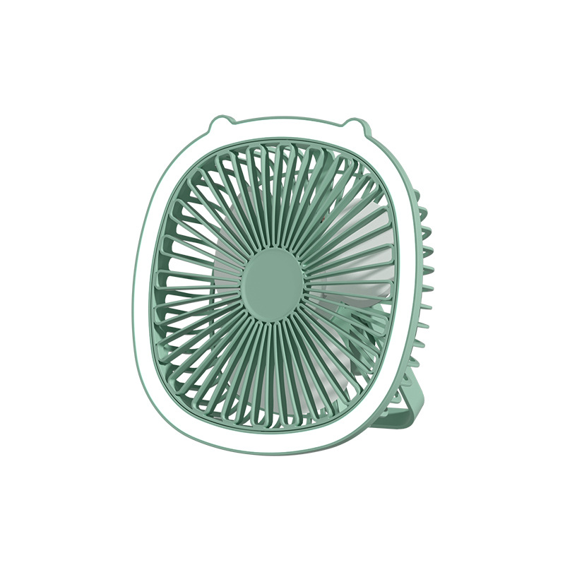 Desktop fan, portable usb mini charging, small fan, silent, long-lasting, wall-mounted, with night light function Application Scenario