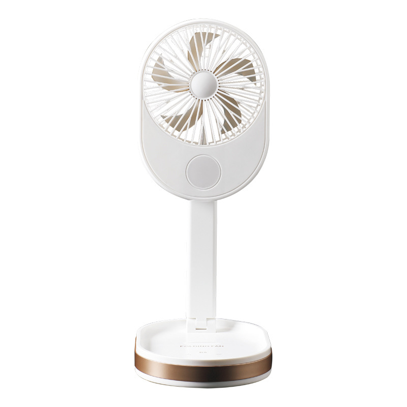 Desktop fan, office, home, dormitory, desktop portable, silent, usb charging, foldable small fan Application Scenario