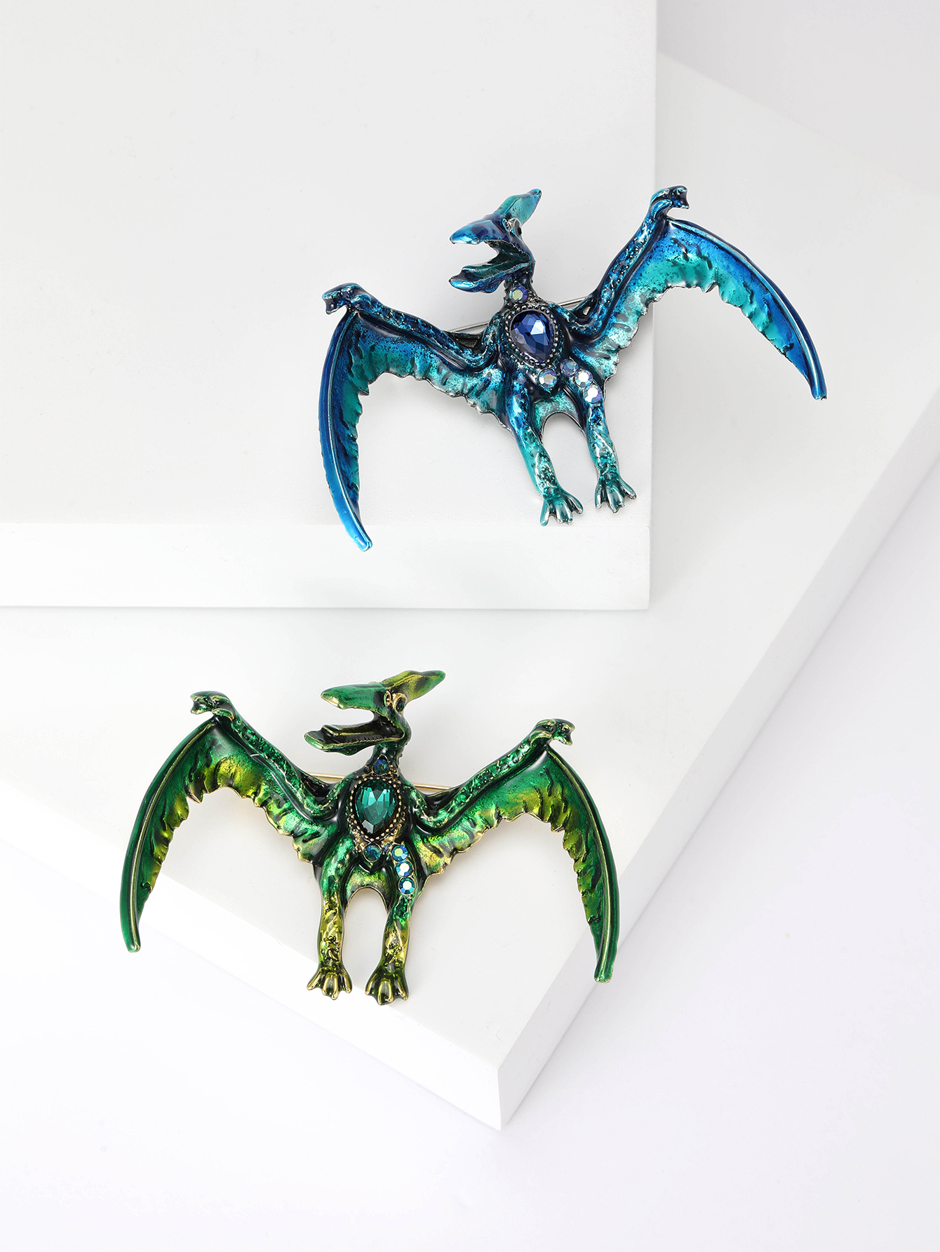 Ziyang Accessories 2023 New Chinese-style oil Dragon brooch, high-end women's personalized and fashionable brooch, elegant brooch, coat cardigan with accessories Factory direct sales details Picture