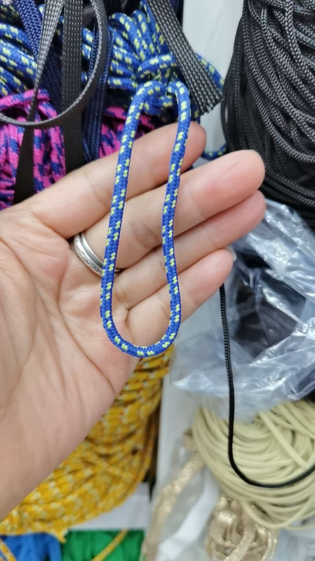 厂家直销 花绳编织绳手机挂绳服装配件绳手工DIY绳详情图9