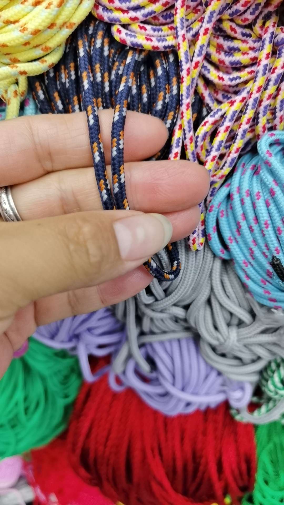 厂家直销 花绳编织绳手机挂绳服装配件绳手工DIY绳详情图7