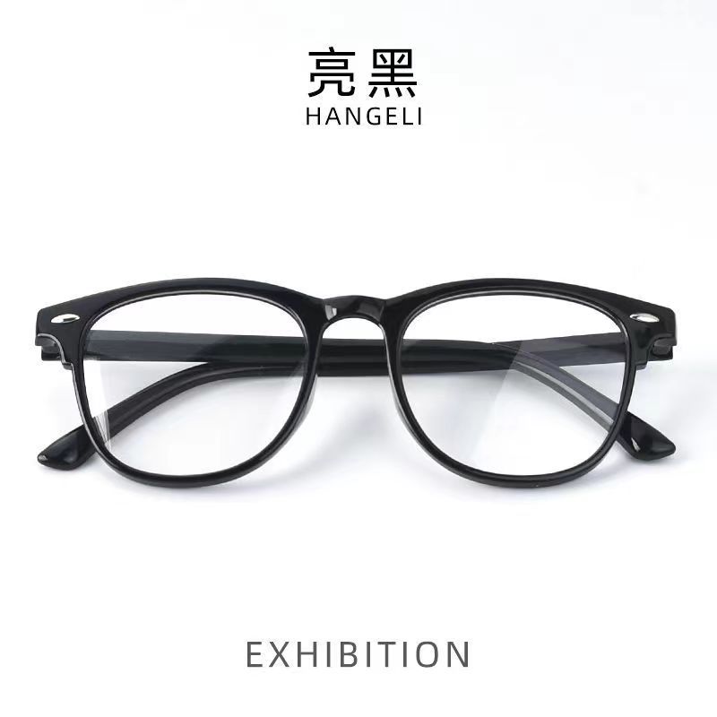 防蓝光眼镜框网红时尚米钉平光镜 可配近视韩版素颜眼镜详情图5