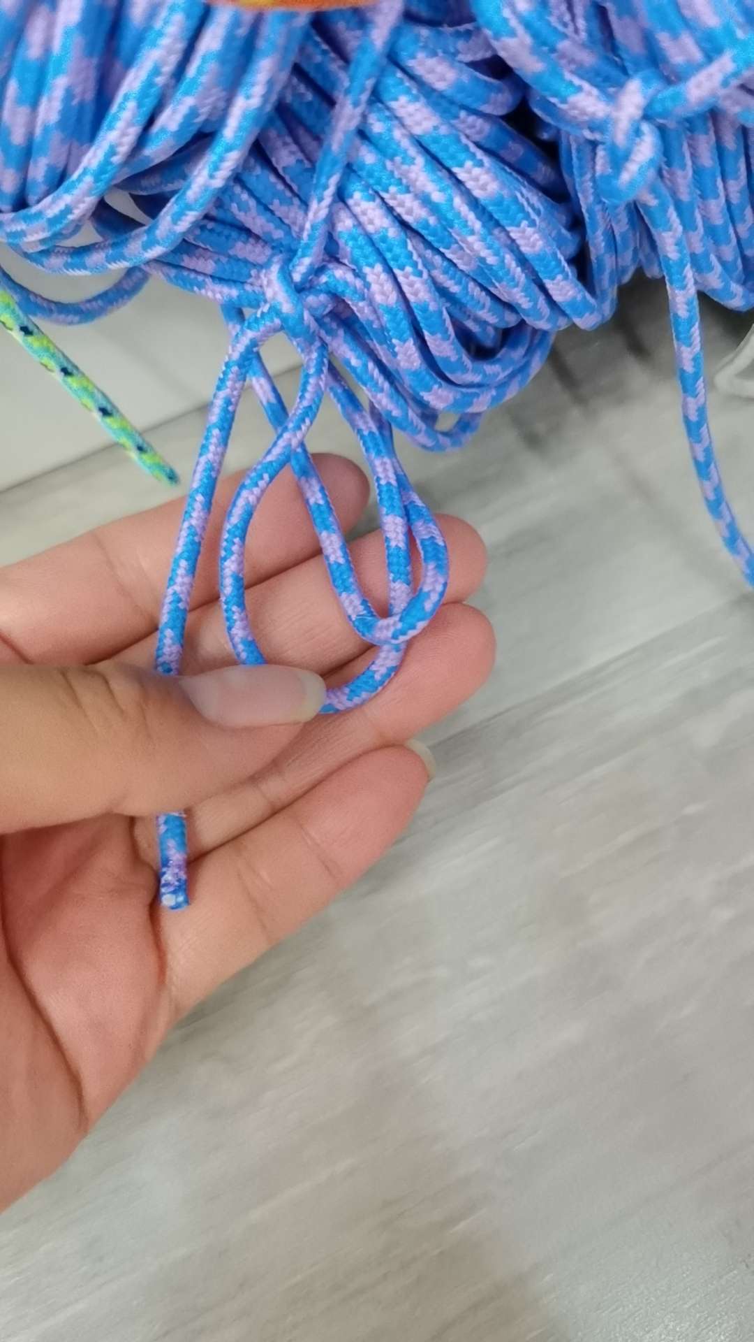 厂家直销 花绳编织绳手机挂绳服装配件绳手工DIY绳详情图4