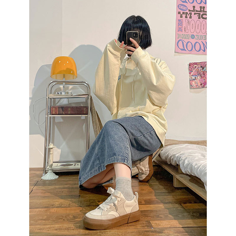 女鞋/小红书/休闲鞋/鞋子/复古女鞋/微博种草/鞋/原创设计/白鹿国货细节图