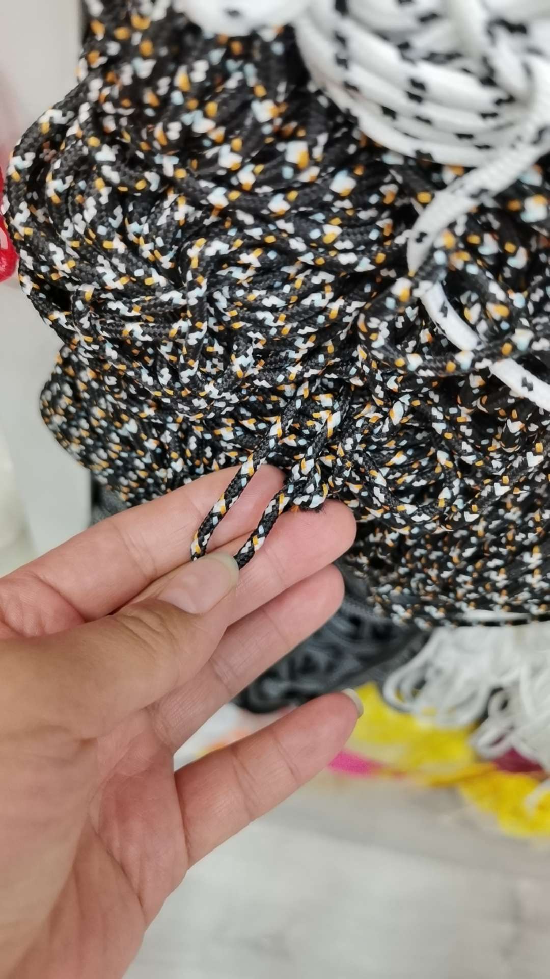 厂家直销 花绳编织绳手机挂绳服装配件绳手工DIY绳详情图6