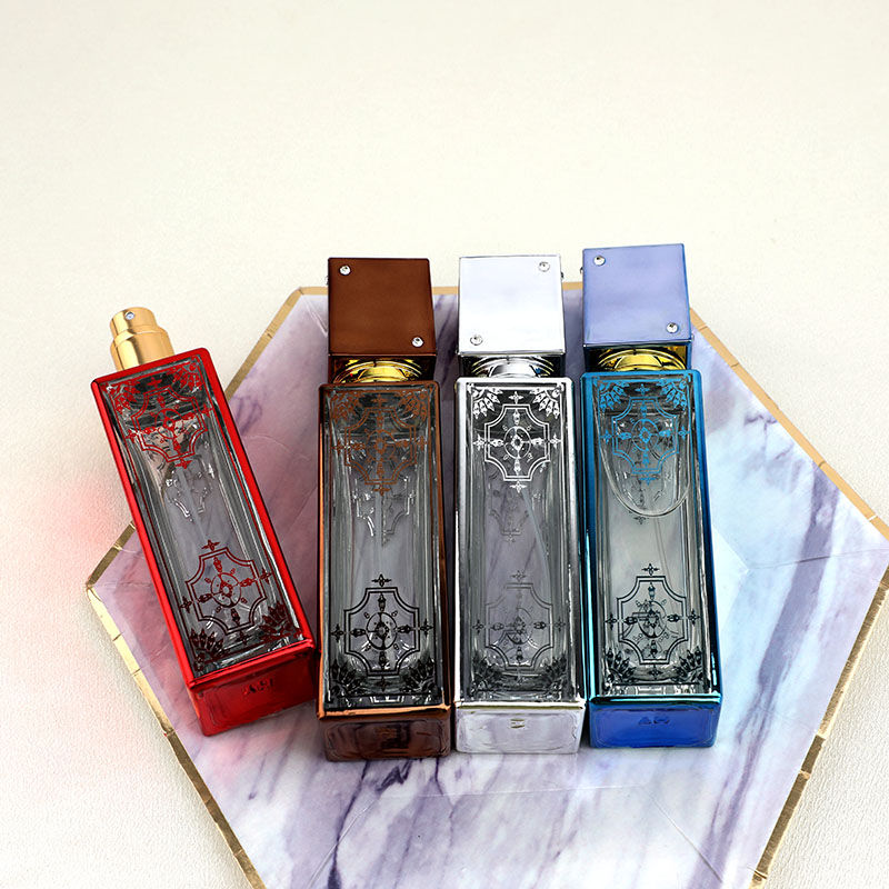 Manufacturer wholesale perfume dispensing bottles, high-end portable 50ml sample spray bottles, high-grade glass empty bottle sprayers Application Scenario