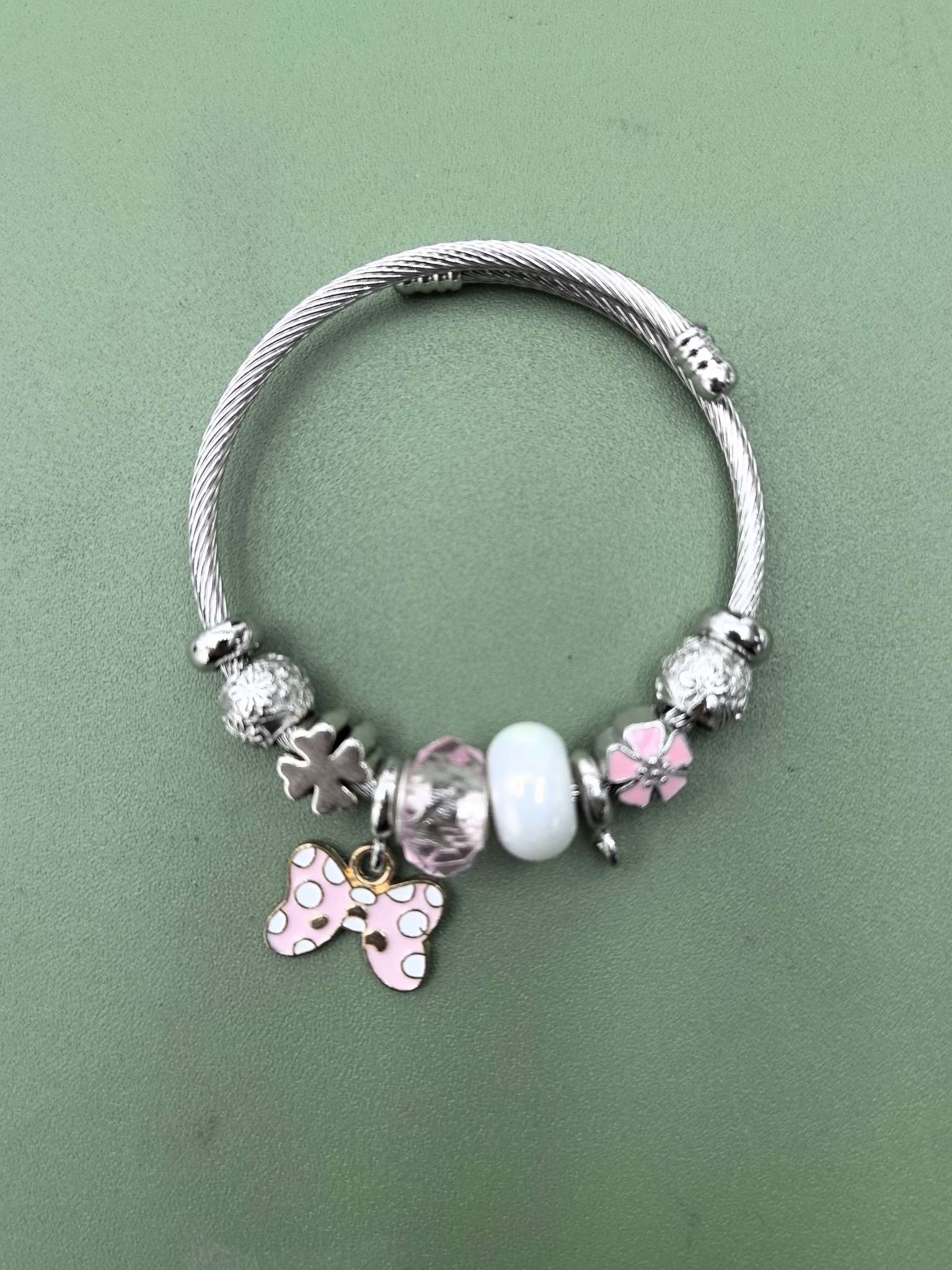 手链 蝴蝶手链 不锈钢手链条流行饰品