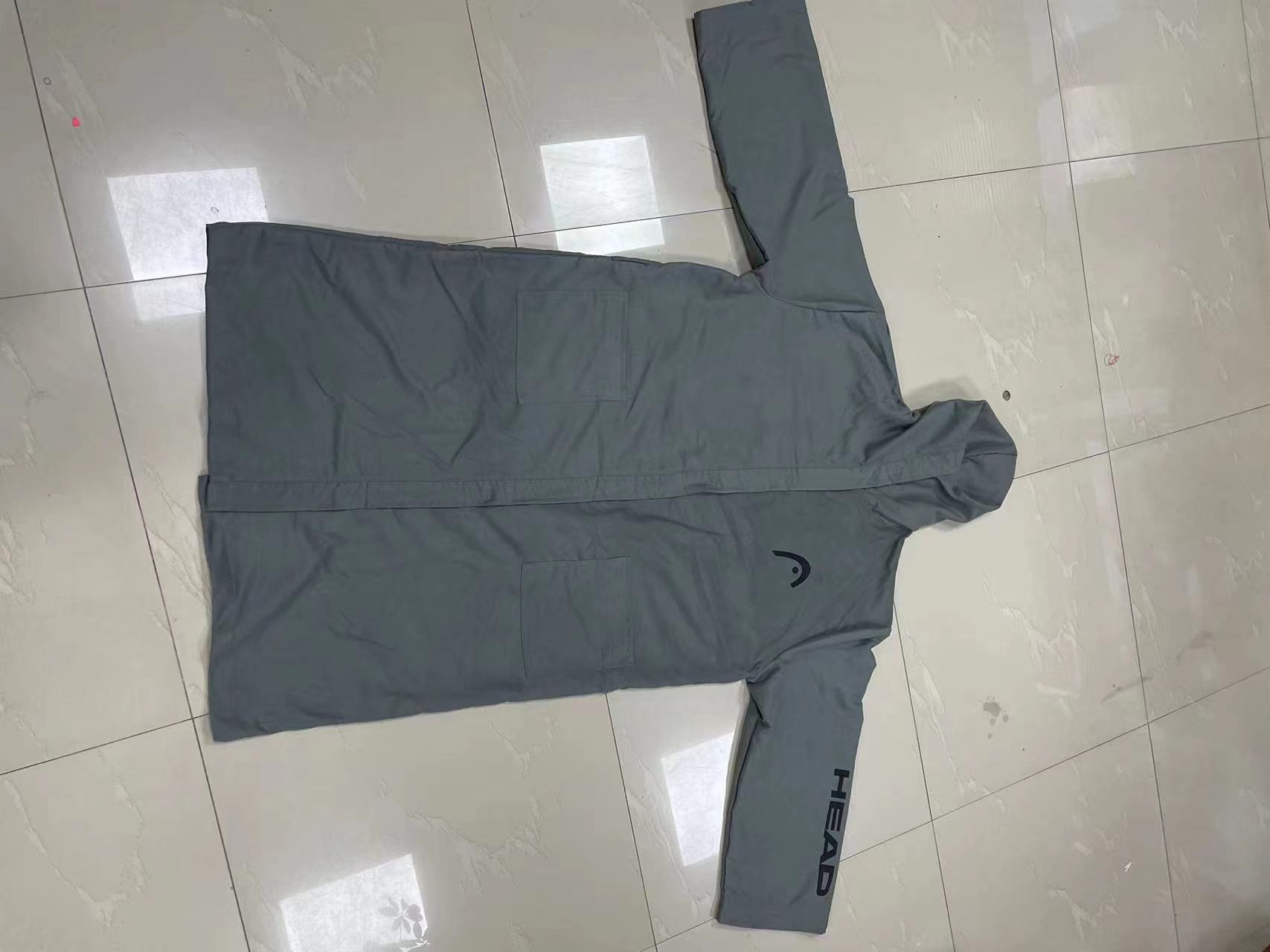 Double-sided fleece bathrobe, ultra-fine fiber changing cape, surfing suit, moisture-absorbing and quick-drying, light and portable, plain hooded bath towel, home swimming bathroom hooded bathrobe, sports quick-drying coat, duet, wearable bath towel detail image 8