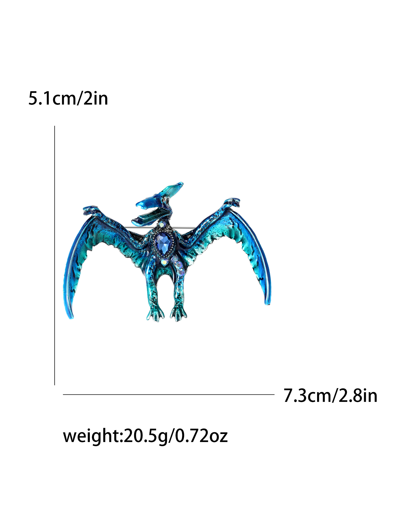 Ziyang Accessories 2023 New Chinese-style oil Dragon brooch, high-end women's personalized and fashionable brooch, elegant brooch, coat cardigan with accessories Factory direct sales Application Scenario