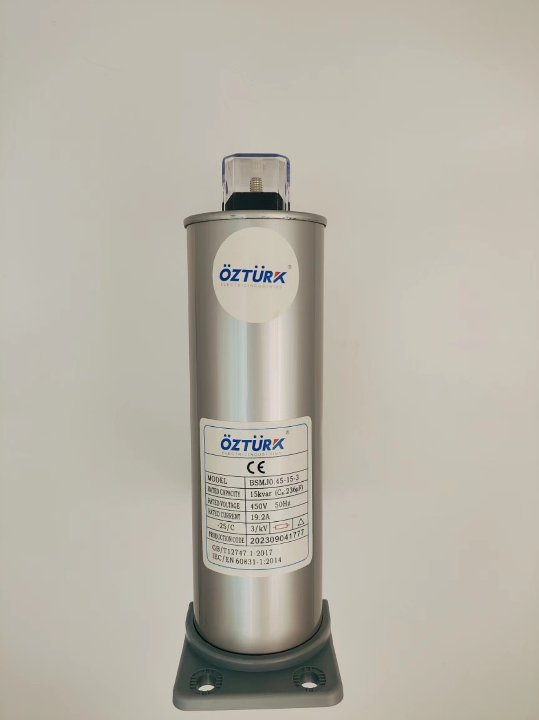 OZTURK电容器45-15-3低压电力补偿器