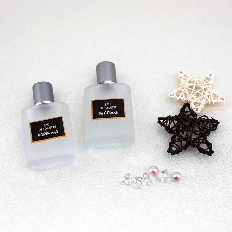 Factory wholesale stock of perfume bottles, frosted perfume glass bottles, repackaged glass bottles, portable perfume sprayers details Picture