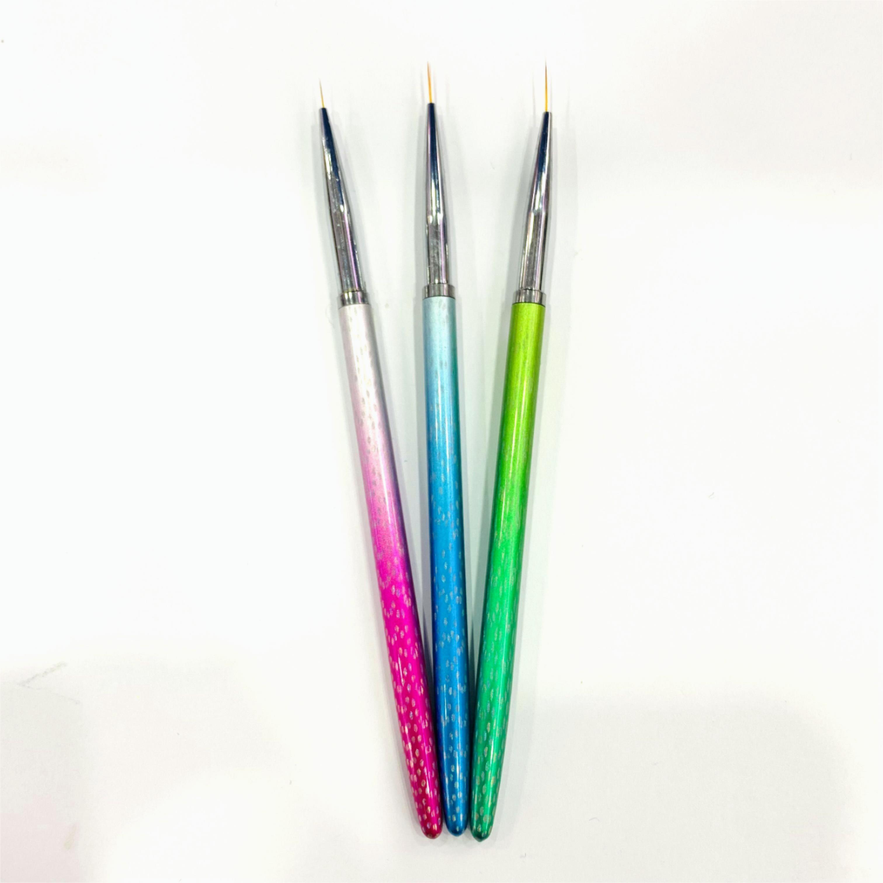 130 Water ripple Three metal drawing pen Drawing pen Drawing pen Extra fine drawing pen Nail art tool
