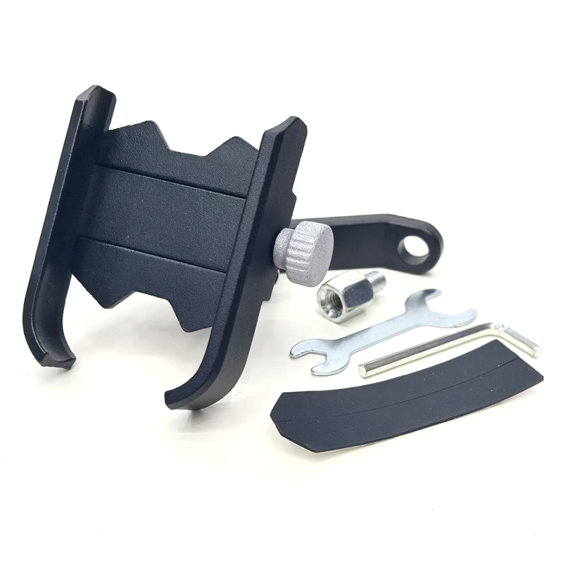 E-1, E-2 mountain bike aluminum alloy mobile phone bracket mobile phone holder Electric battery motorcycle mobile phone bracket Riding mobile phone bracket navigation