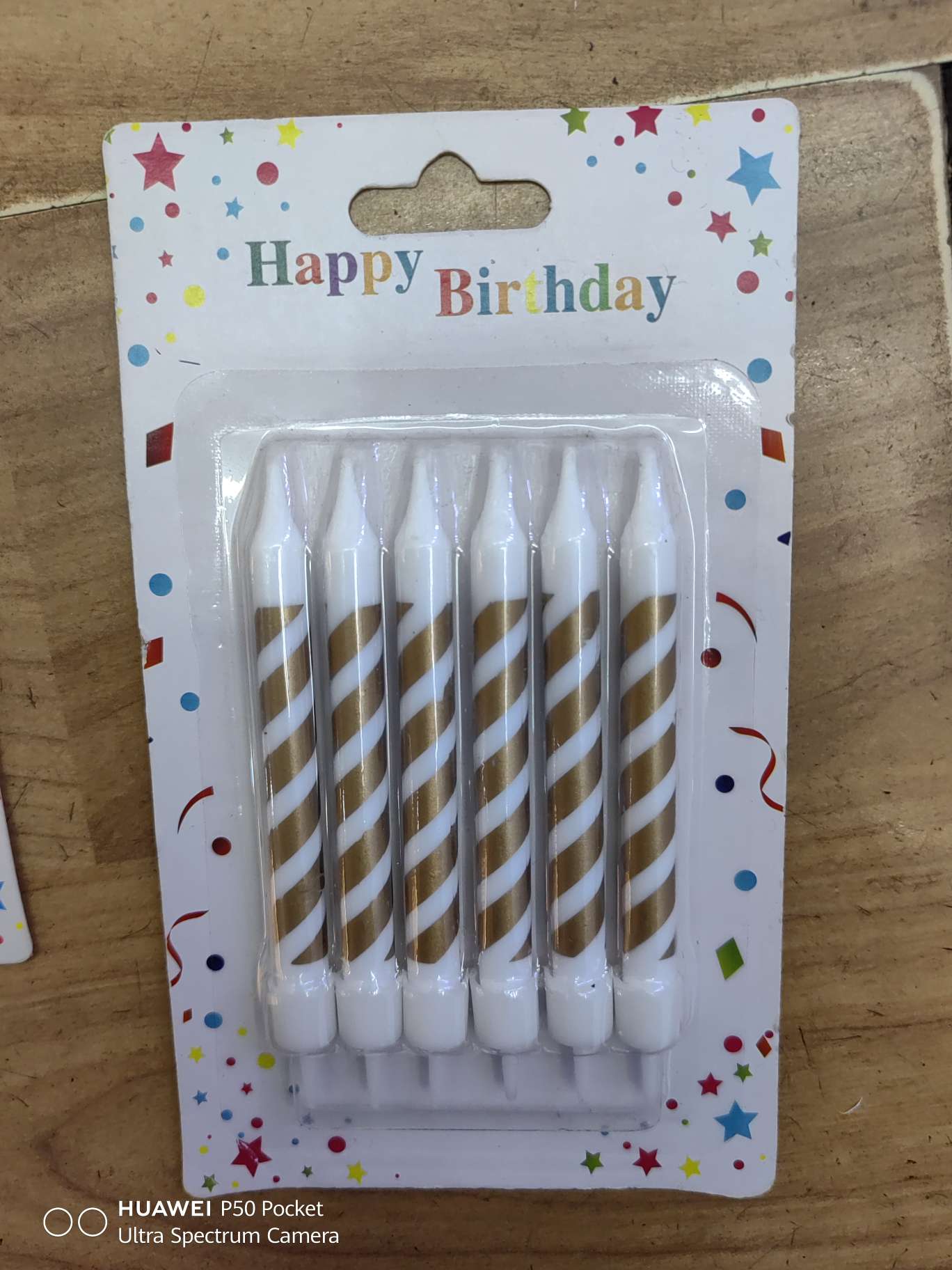 Zebra patterned candle Application Scenario