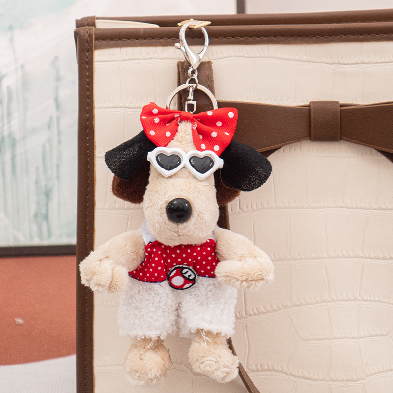 Girls, puppies, cartoon animals, plush toys, children's cartoon cotton-filled cards, plush dolls through home, children's toys, throw pillows Application Scenario