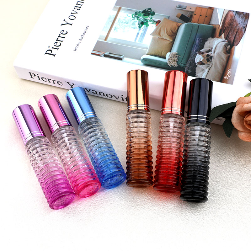 Perfume bottle press 15ml perfume bottle transparent square perfume bottle glass bottle toner fine spray empty bottle Application Scenario