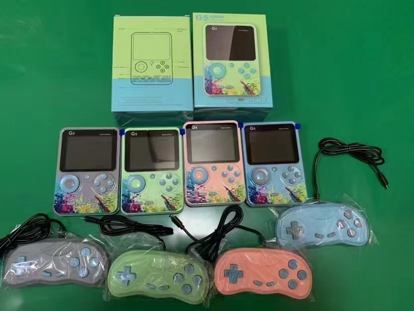 G5S便携式 掌上游戏机经典500合1双人童年怀旧超级玛丽大屏幕充电详情1