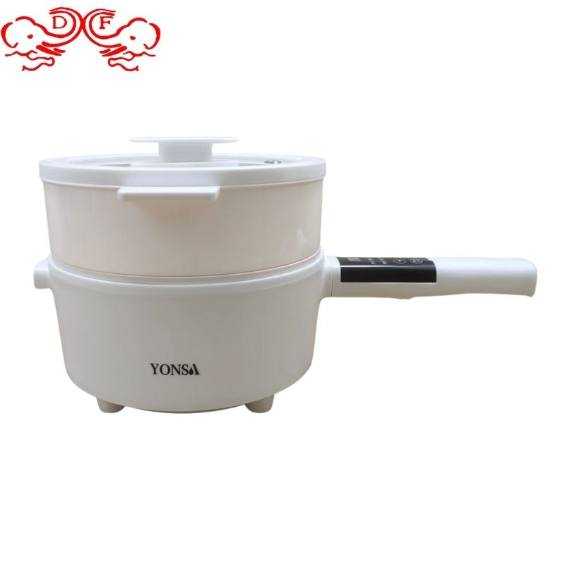 DF68119 electric cooking pot Multi-functional home student dormitory hot pot non-stick frying intelligent 2L integrated pot DF TRADINGHOUSE full figure