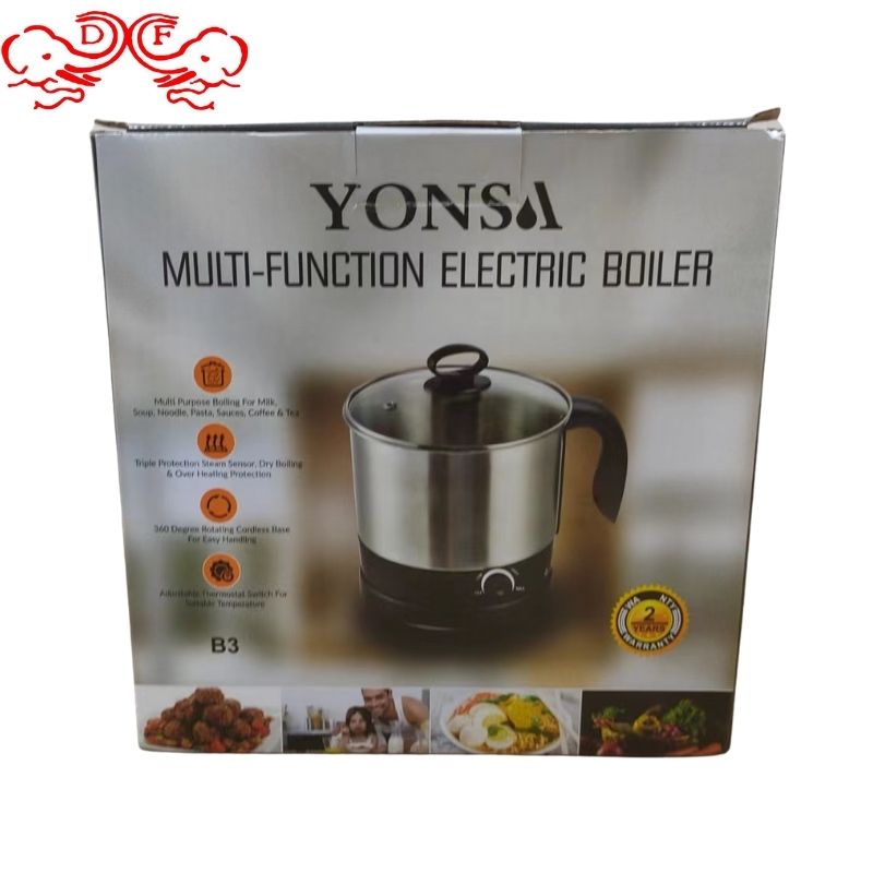 DF68119 American and Canadian noodle cooking pot, electric cooker, stainless steel electric kettle, UL GS baby kettle, DF TRADINGHOUSE Application Scenario