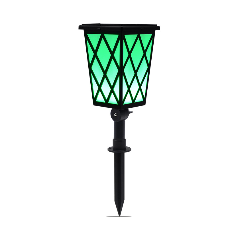 LED solar flame lamps, outdoor garden lawn lamps, courtyard landscape torch lamps, column head lamps Specification image