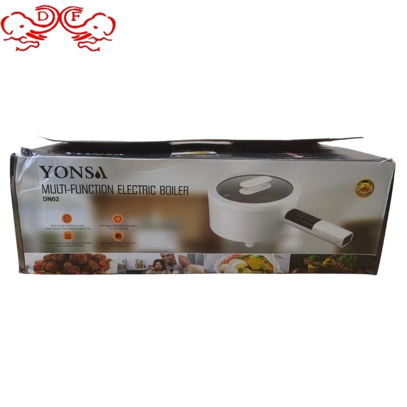 DF68119 electric cooking pot Multi-functional home student dormitory hot pot non-stick frying intelligent 2L integrated pot DF TRADINGHOUSE Application Scenario
