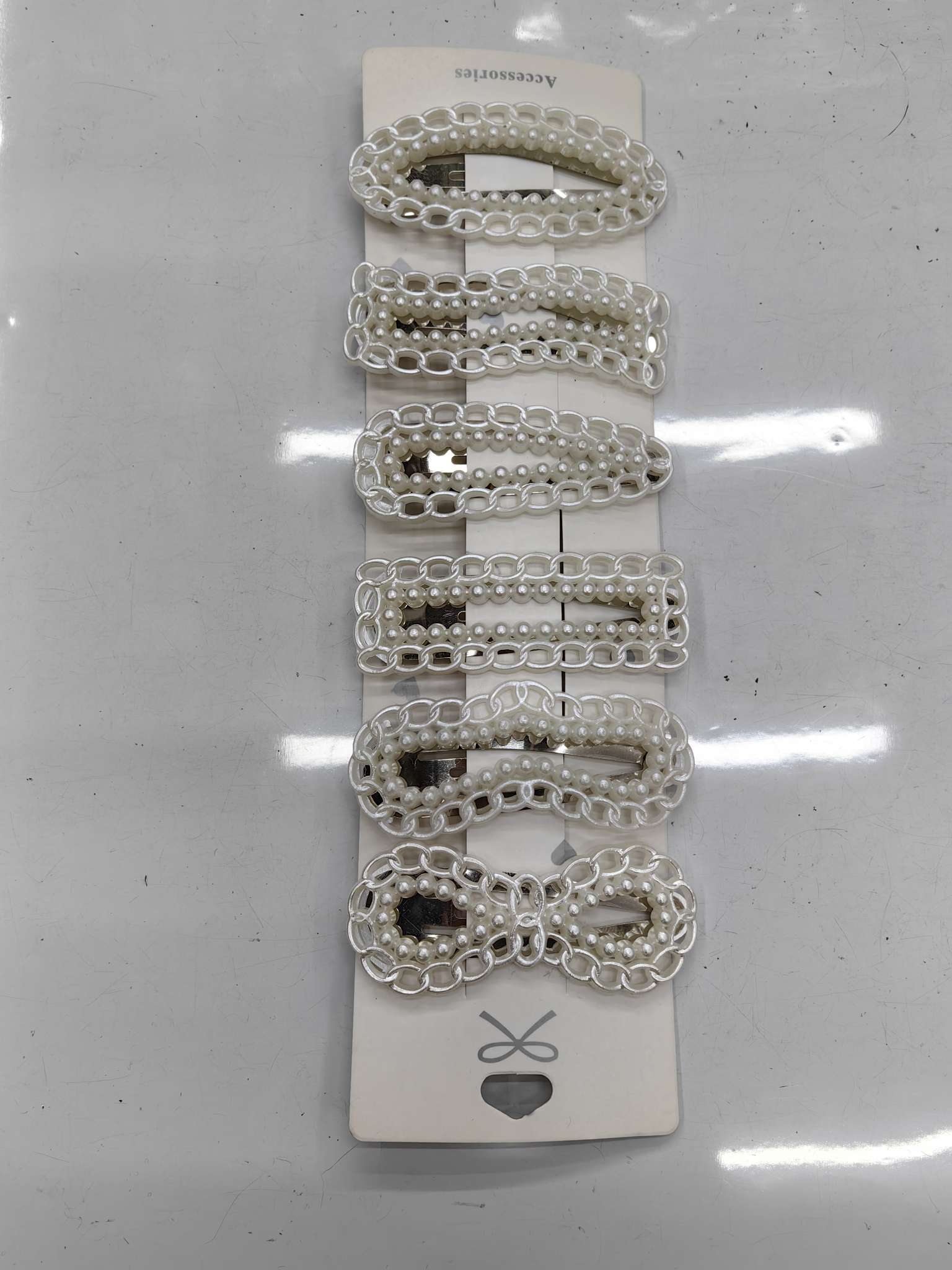 韩版复古漂亮美丽大方夹子链条6件套婷婷饰品352787详情图3