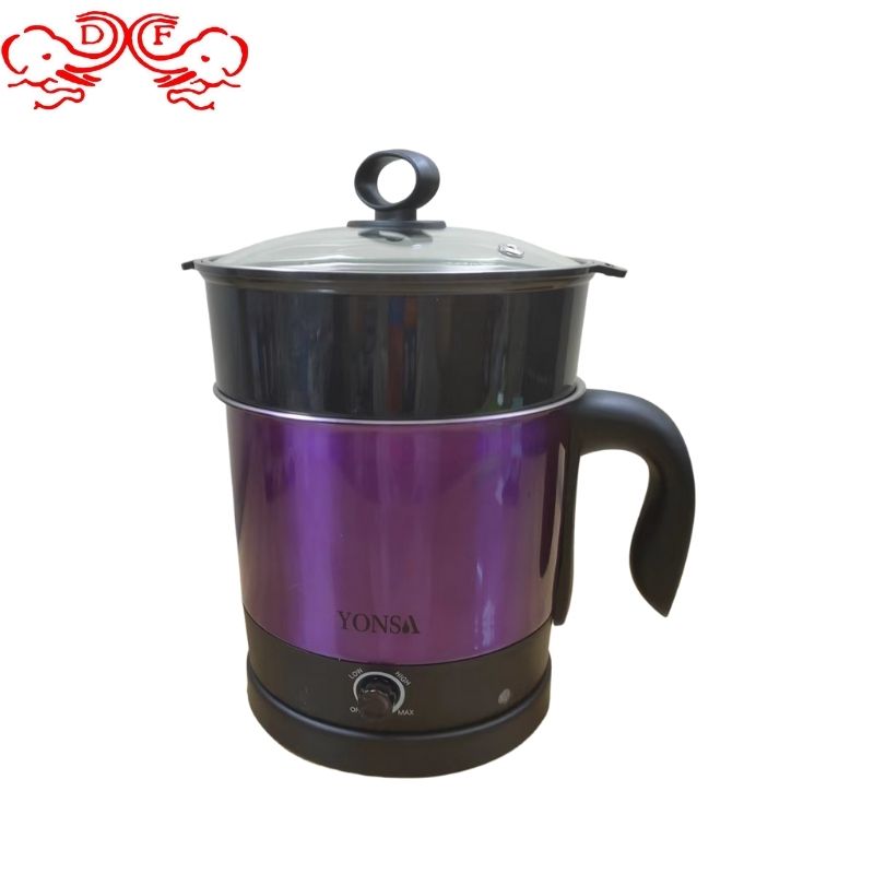 DF68119 American and Canadian noodle cooking pot, electric cooker, stainless steel electric kettle, UL GS baby kettle, DF TRADINGHOUSE Item Picture