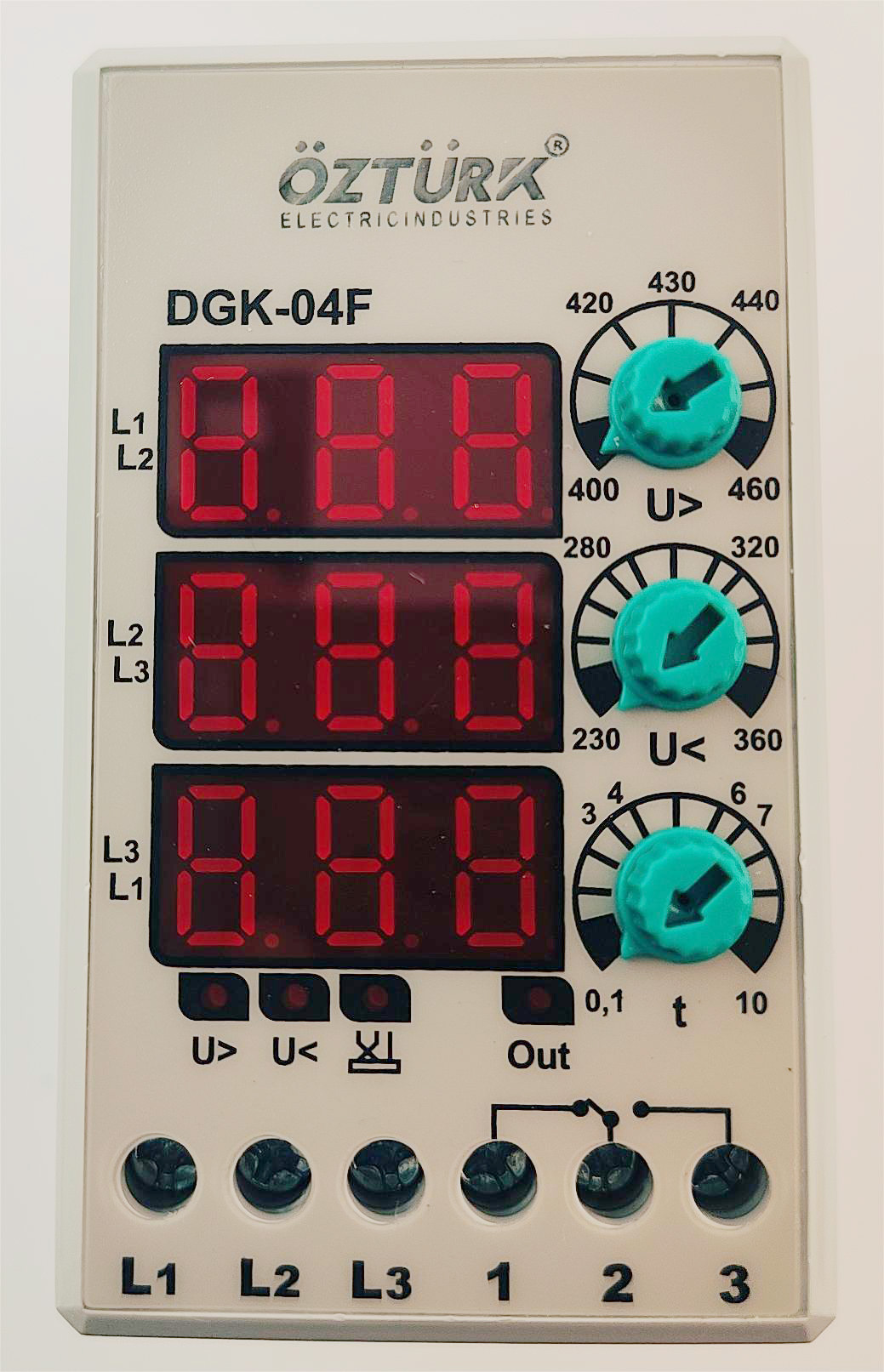 OZTURK过压控制继电器DGK-04F详情图1