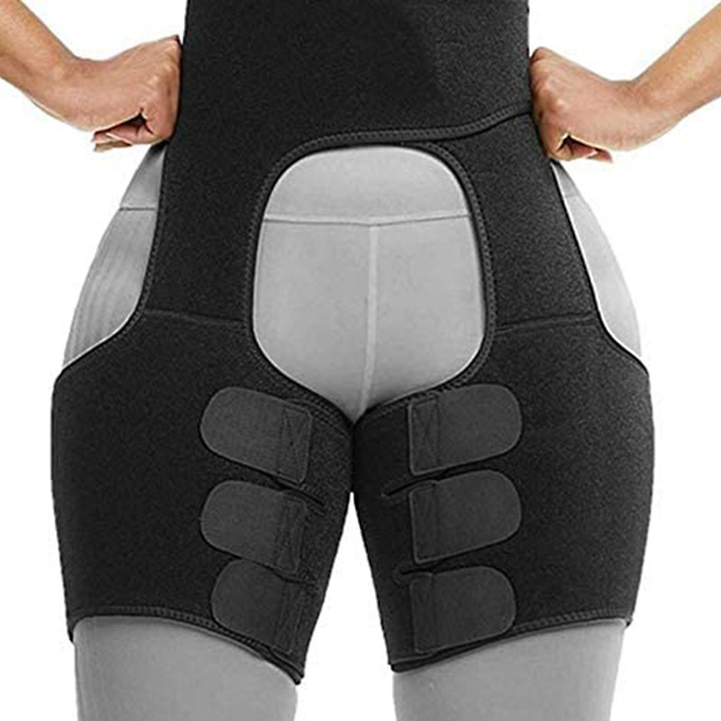 三合一束腰带腰部和大腿训练塑身裤收腹提臀塑身衣运动腰带详情图4