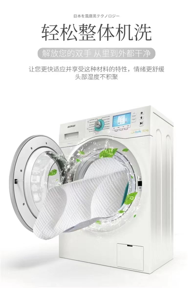 颈椎枕头护颈枕芯助眠家用睡眠宿舍学生专用单人双人装反牵引成人详情10