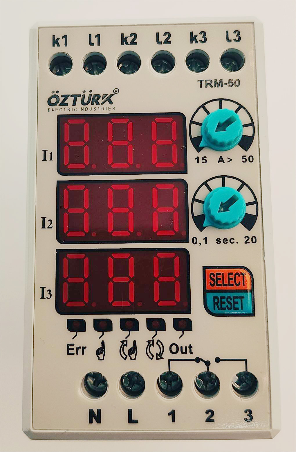 OZTURK数字过载继电器TRM-50详情图1