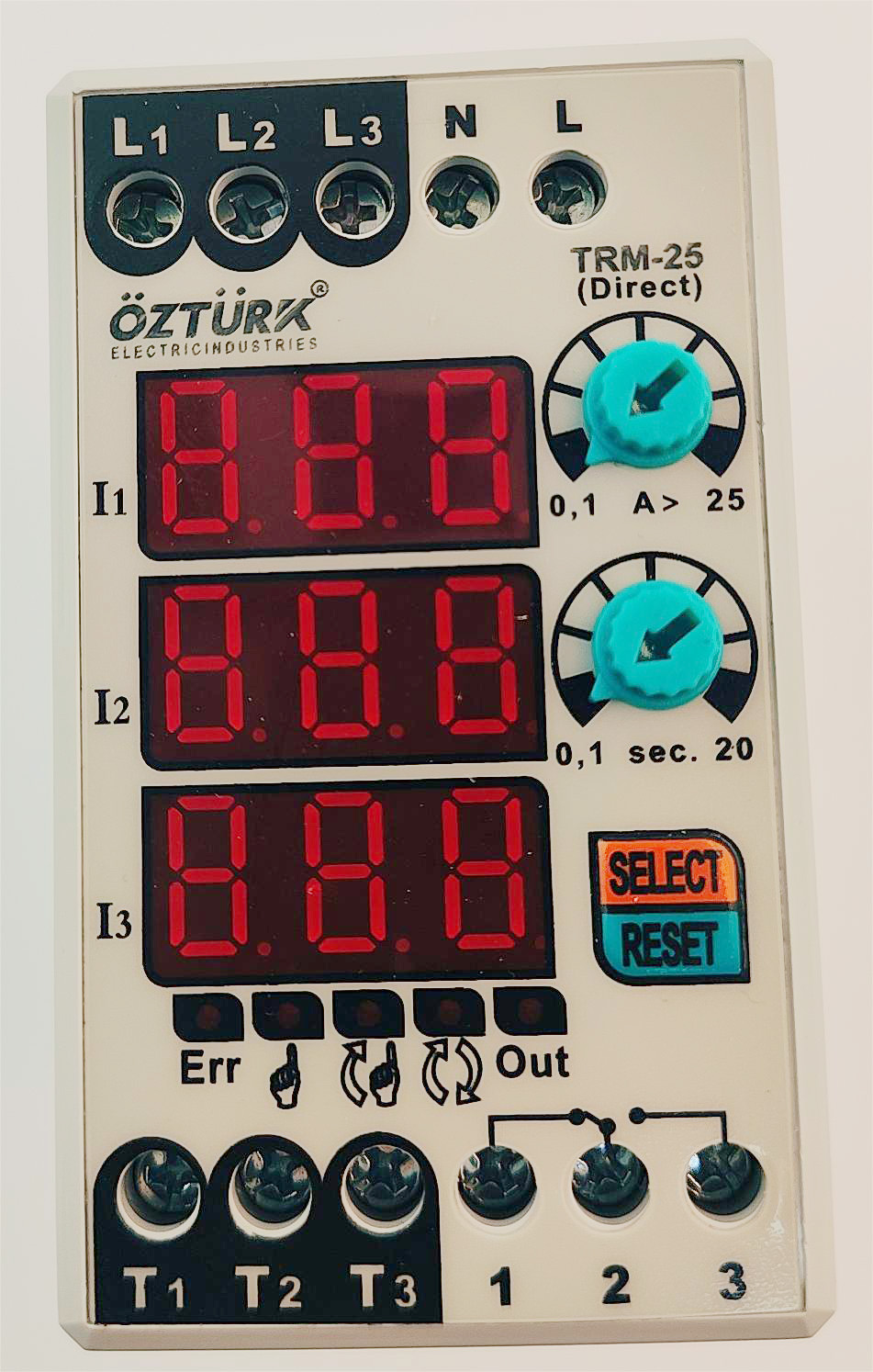 OZTURK数字过载继电器TRM-25