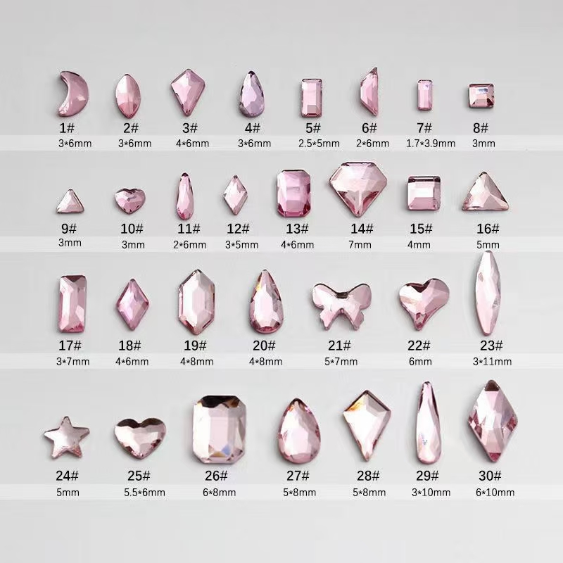 New colored pointed-bottom diamond K9 American Super Diamond 5044 detail image 2