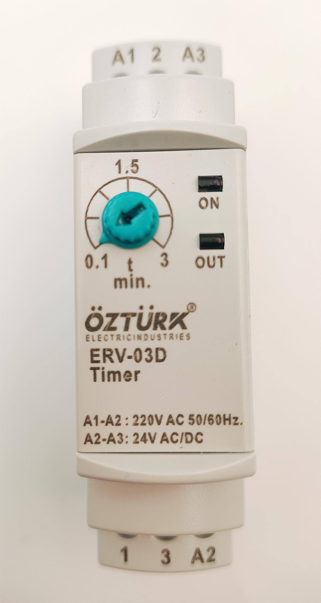 OZTUR时间继电器ERV-03D