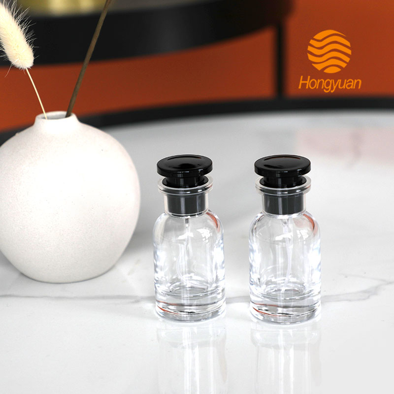 Manufacturers Wholesale Classic Spot 30Ml Perfume Bottle Travel Dispenser Cylindrical Spray Bottle Sample Perfume Glass Bottles Specification drawing
