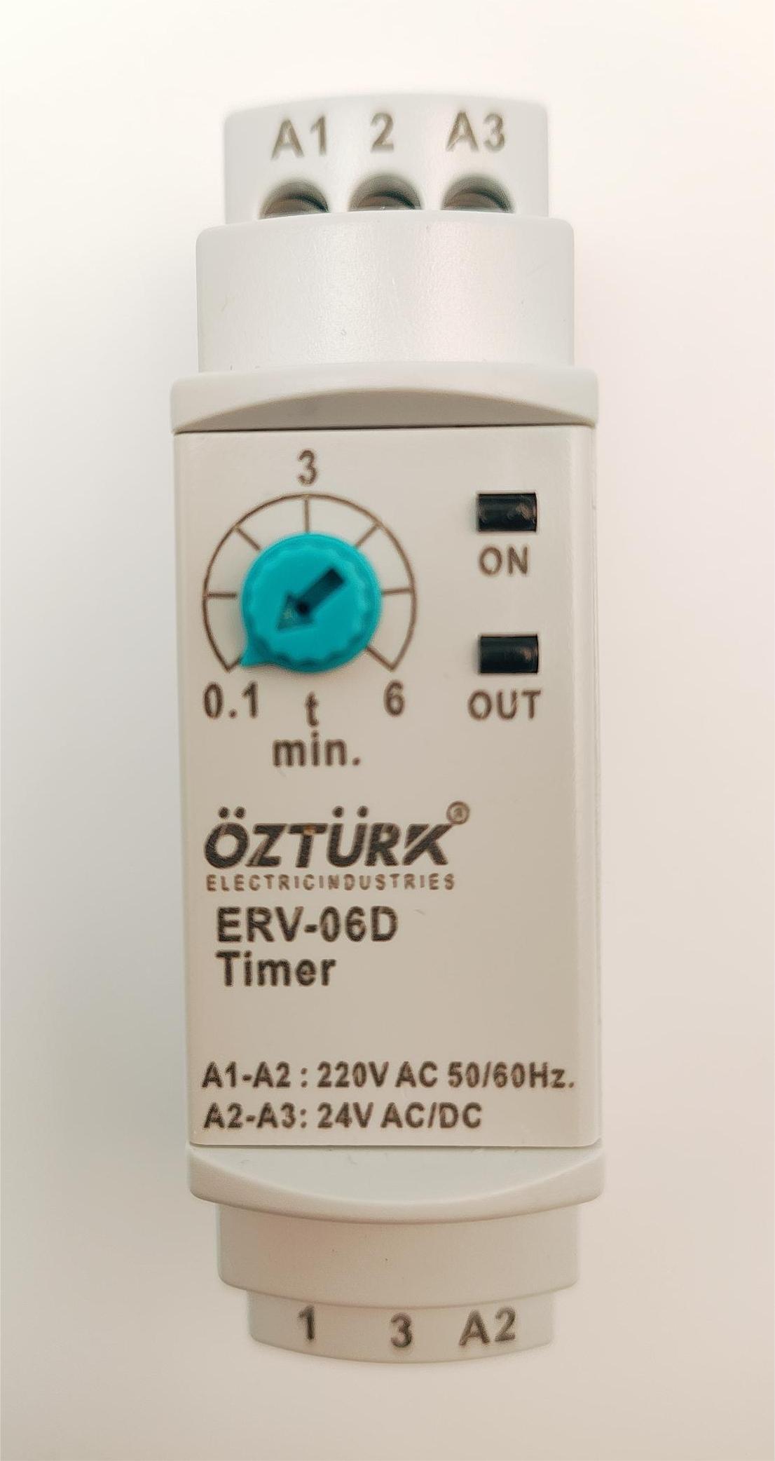 OZTUR时间继电器ERV-06D