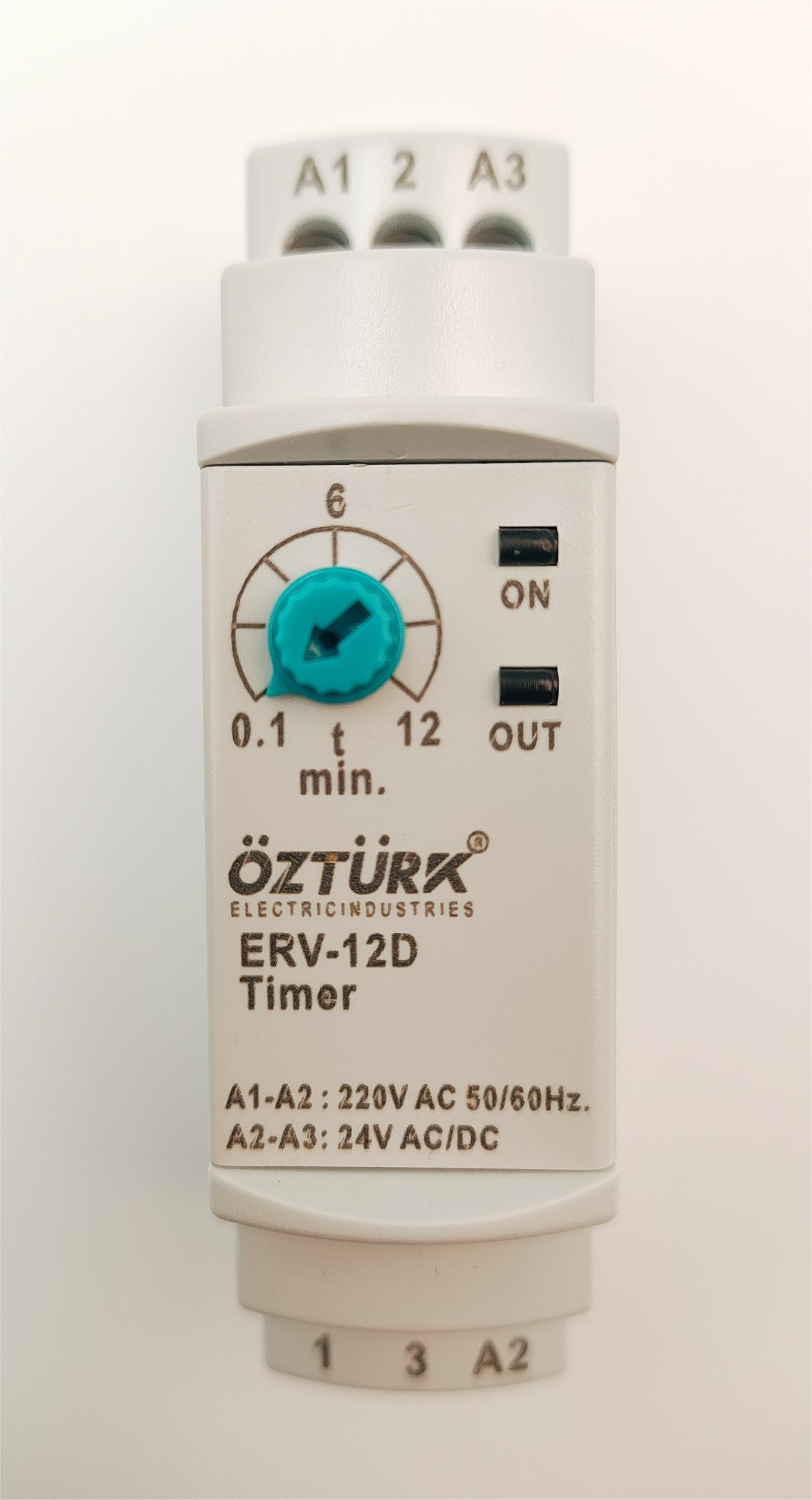 OZTUR时间继电器ERV-12D