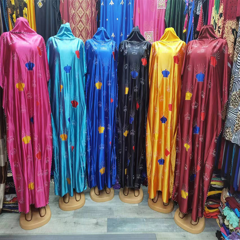 African Women's Abaya Arab Women's Middle East Prayer Abaya Loose Plus Size Hw127
