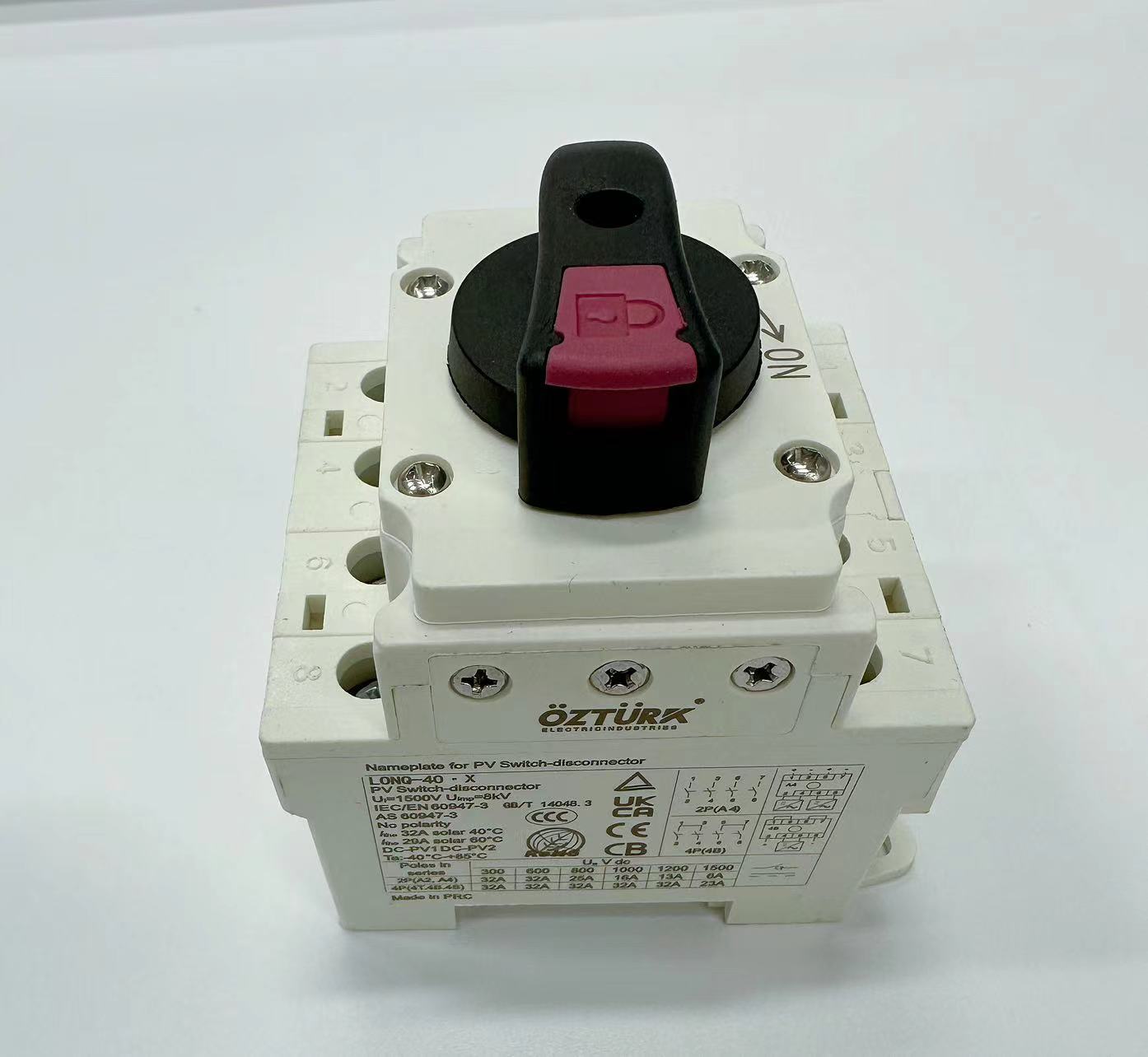 OZTURK光伏直流隔离开关LONQ-40X