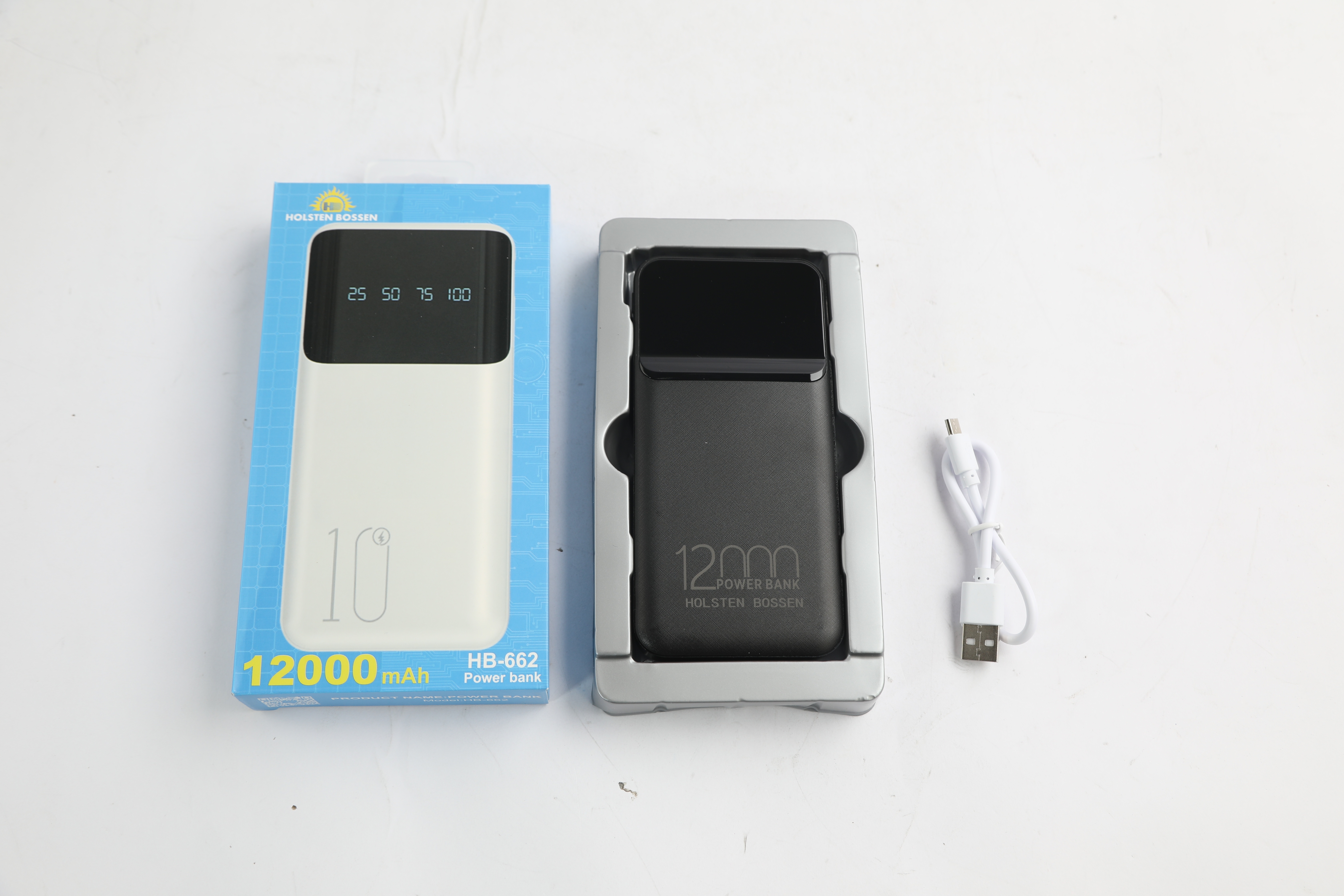 三线合一超值充电宝！移动电源新品上市，HB-662