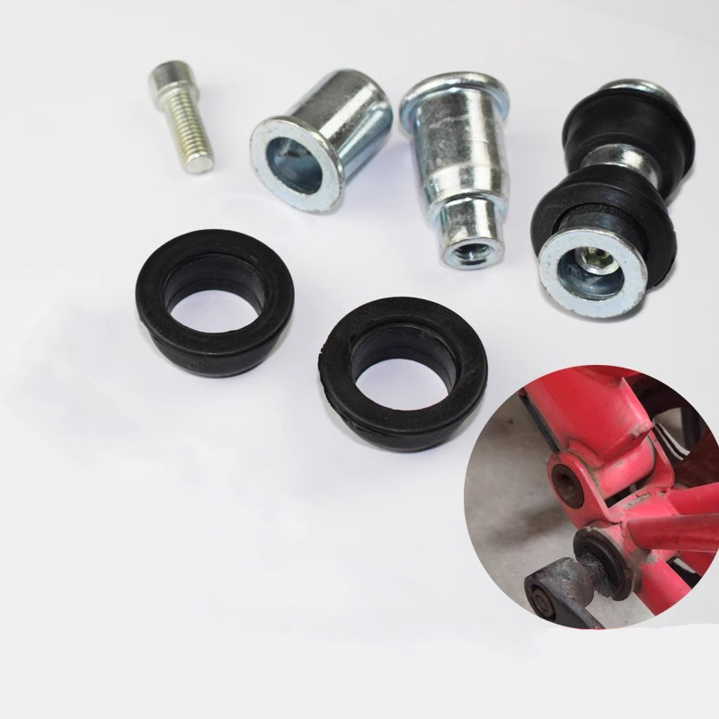 230613-29 Mountain bike locking screws folding car shock absorbing frame connection screws spring connection shaft fittings details Picture