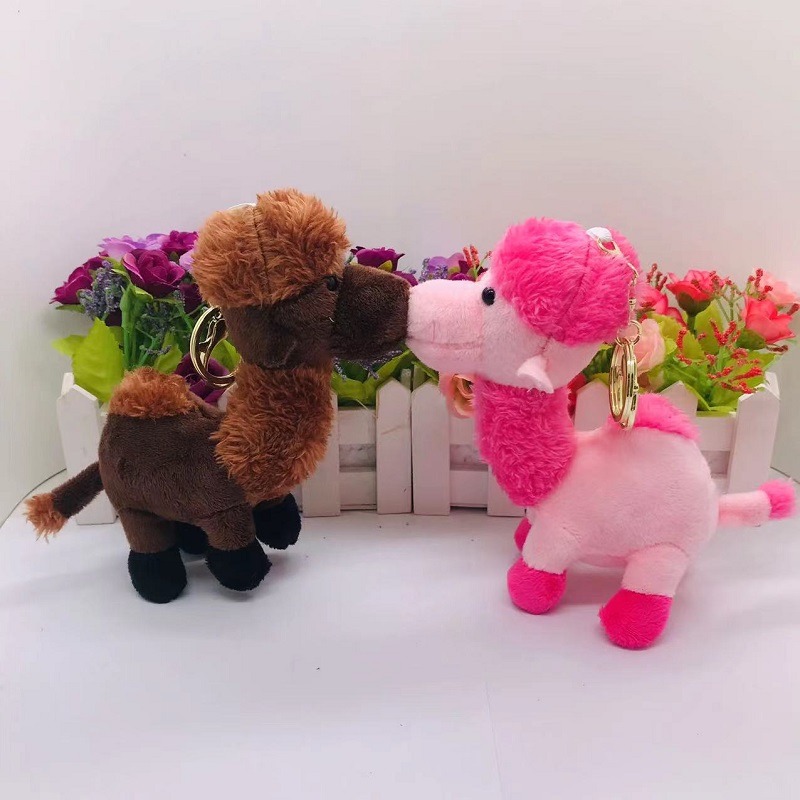 Plush toys, little camel pendants, girls' bags, pendants, hair tie accessories, keychains, figurines, cute flower bouquets, gifts details Picture