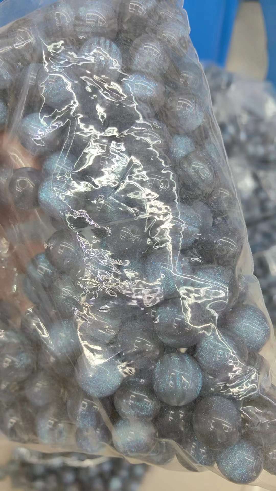 12Mm Resin Fine Flash Grey