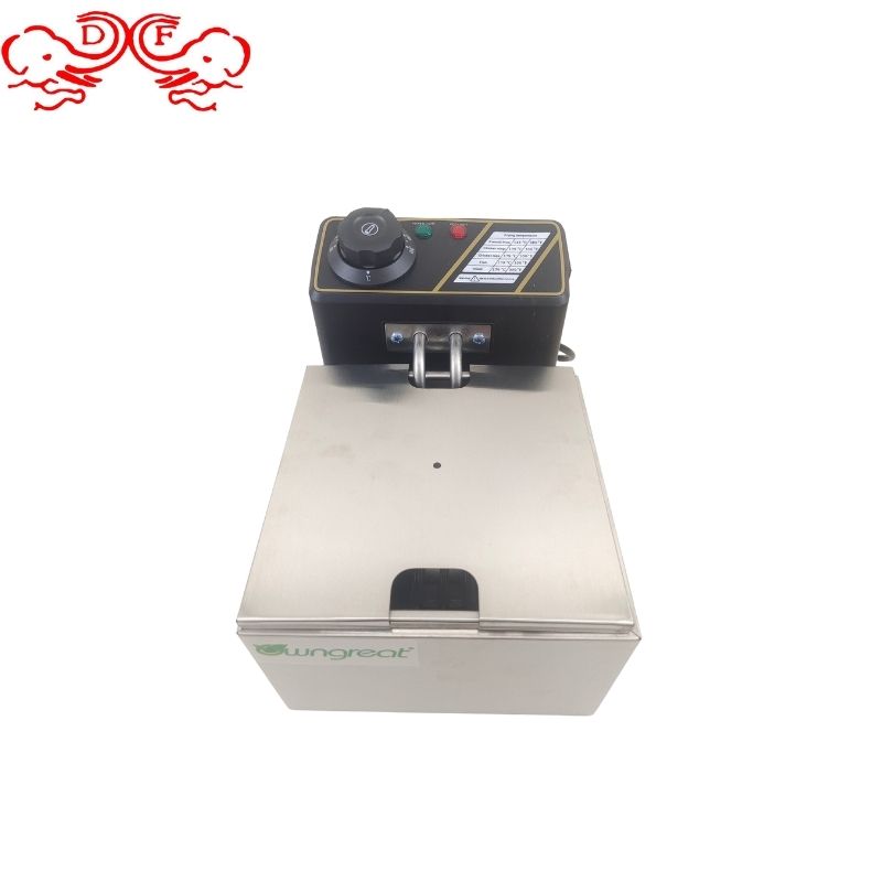 DF99584 Fryer Stall equipment Fried chicken and French fries Commercial kitchen equipment Stainless steel electric fryer DF TRADINGHOUSE