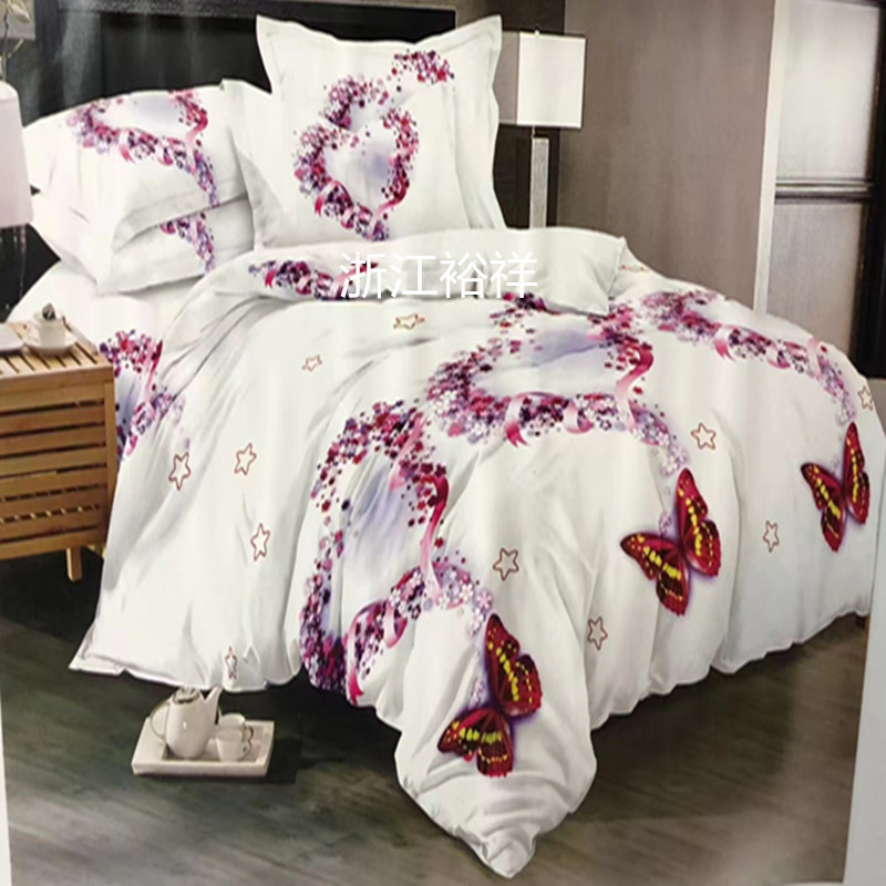 四件套/床上用品/牛奶绒四件套/四件套天丝/床上四件套产品图